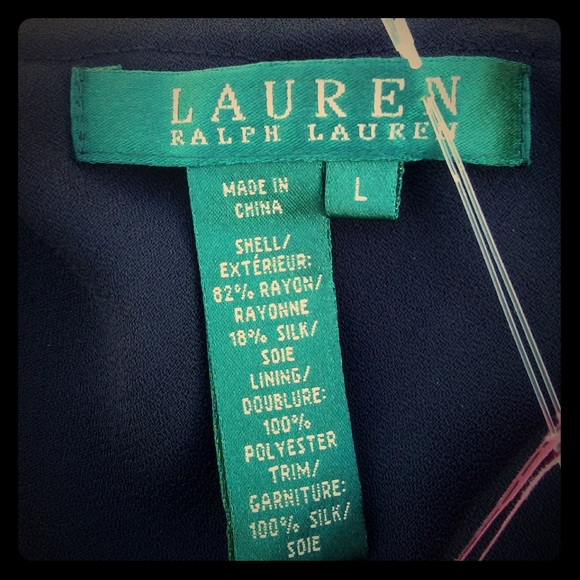 Black Velvet skirt LAUREN Ralph Lauren size L - Picture 5 of 5